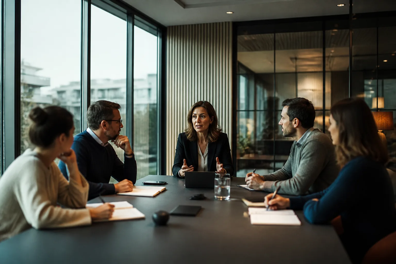 Réunion professionnelle à Boulogne-Billancourt