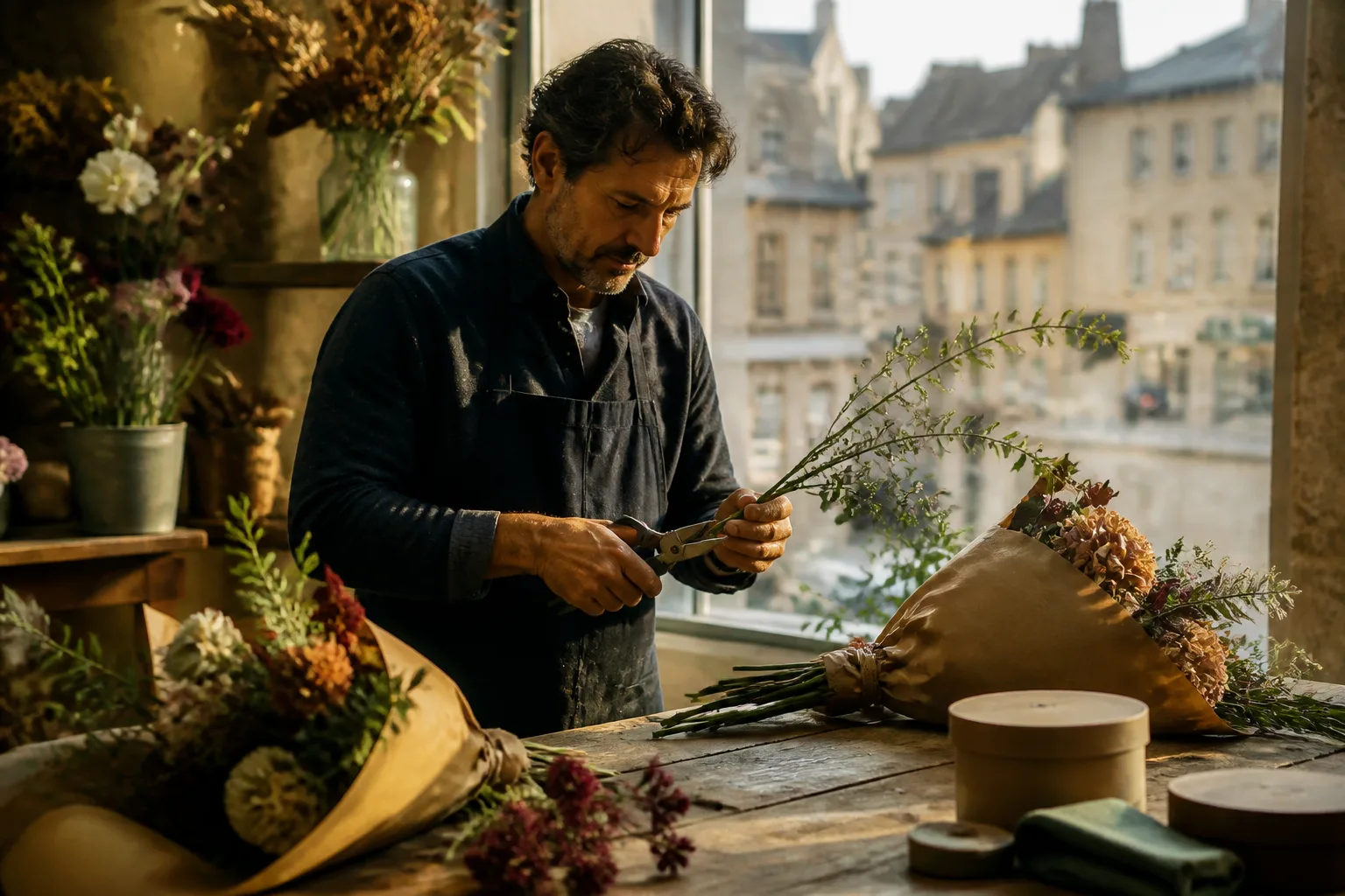 Atelier de création florale sur-mesure à Caen