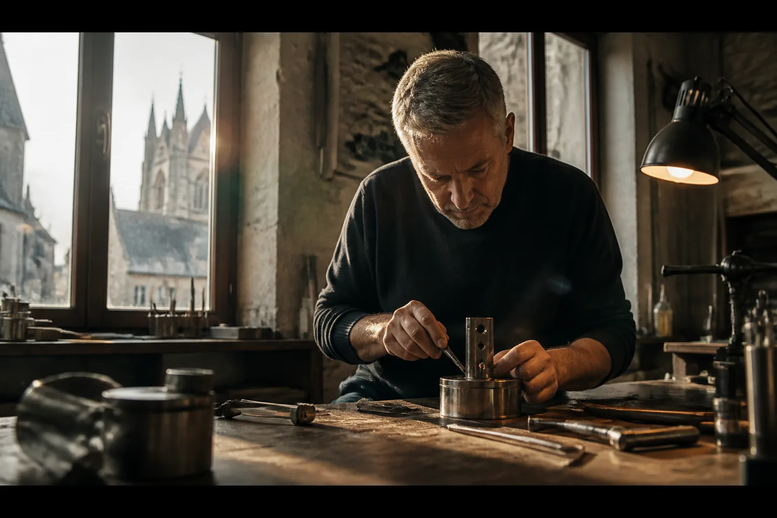Atelier de artisan à Caen, création sur mesure