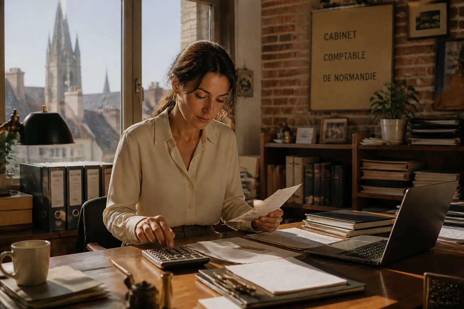 Comptable au bureau à Rouen