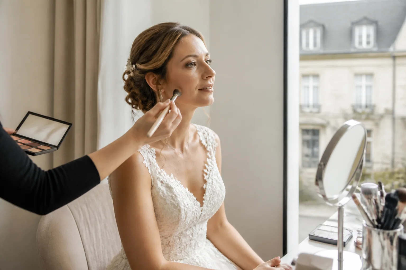 Maquillage mariée à Fleury-sur-Orne