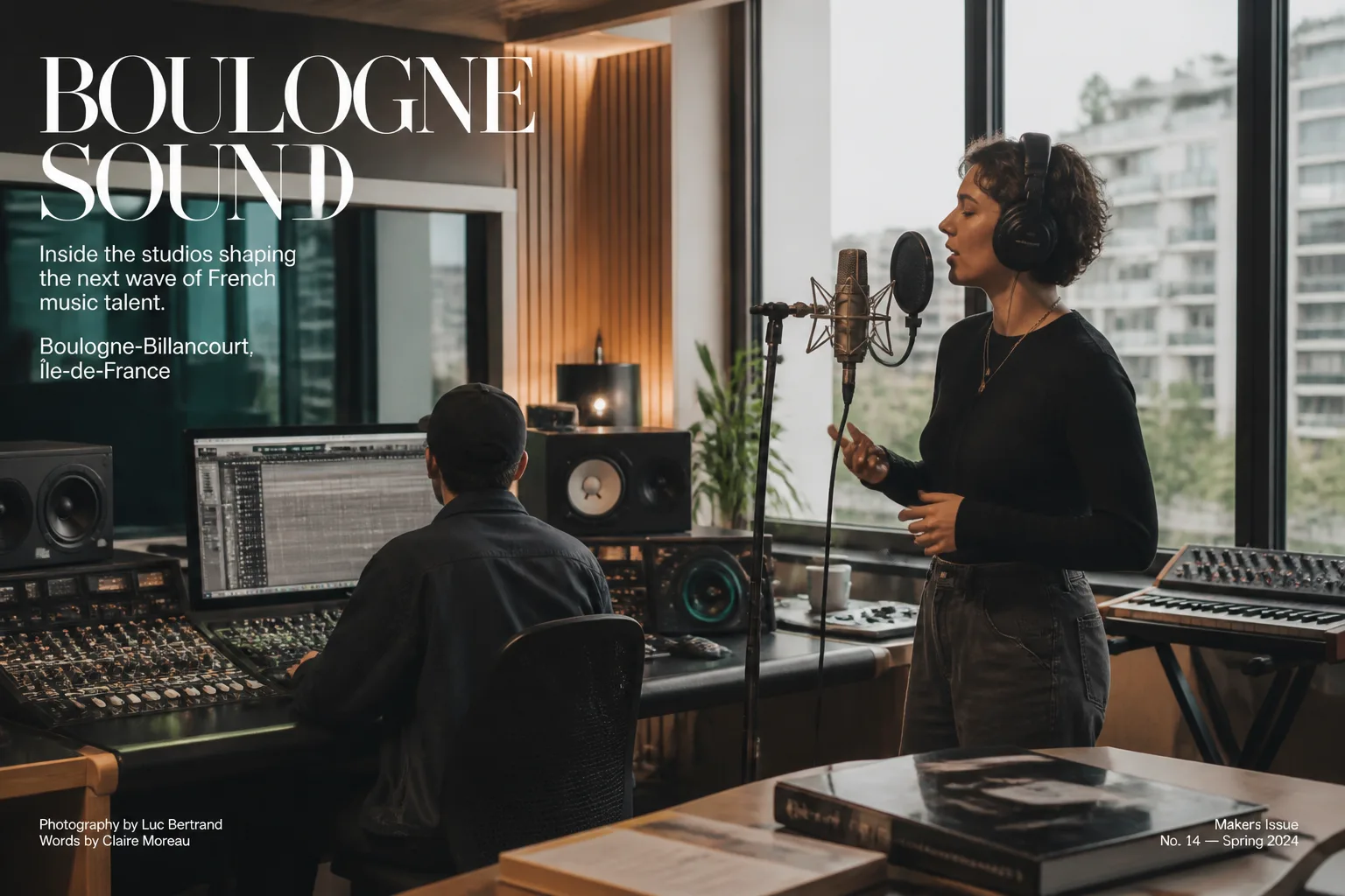Enregistrement vocal en studio à Boulogne-Billancourt