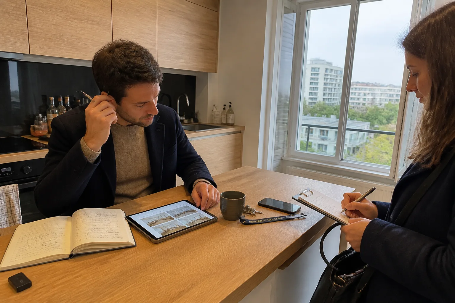 Scène immobilière en appartement à Paris Île-de-France