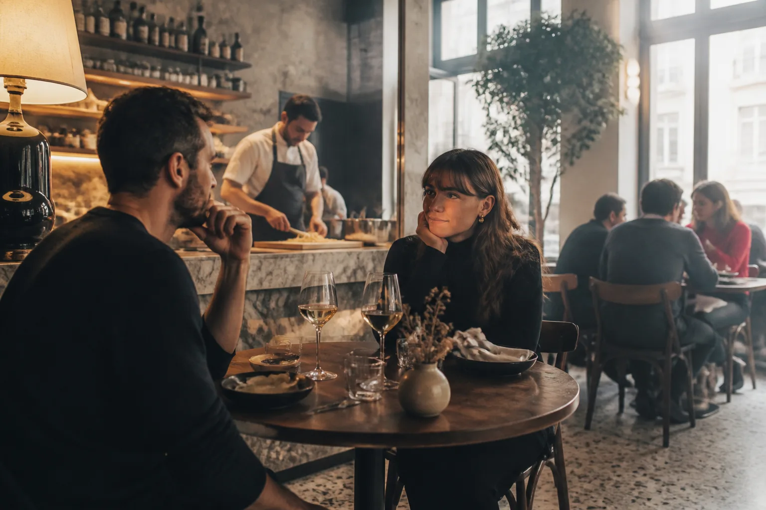 Table italienne à Paris 8e