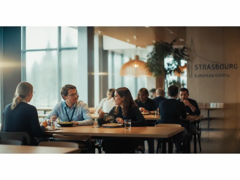 ambiance salle repas d'entreprise à Strasbourg, lumière naturelle et espaces conviviaux
